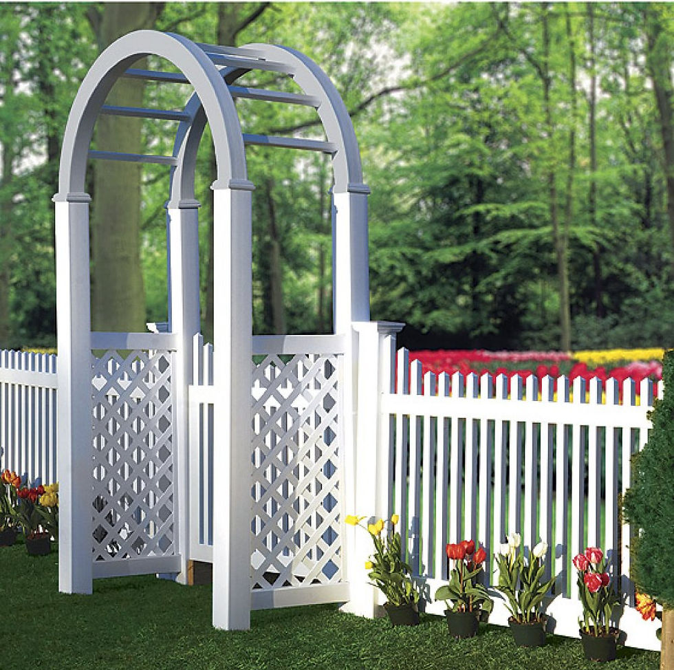 Flat Top Picket Fence