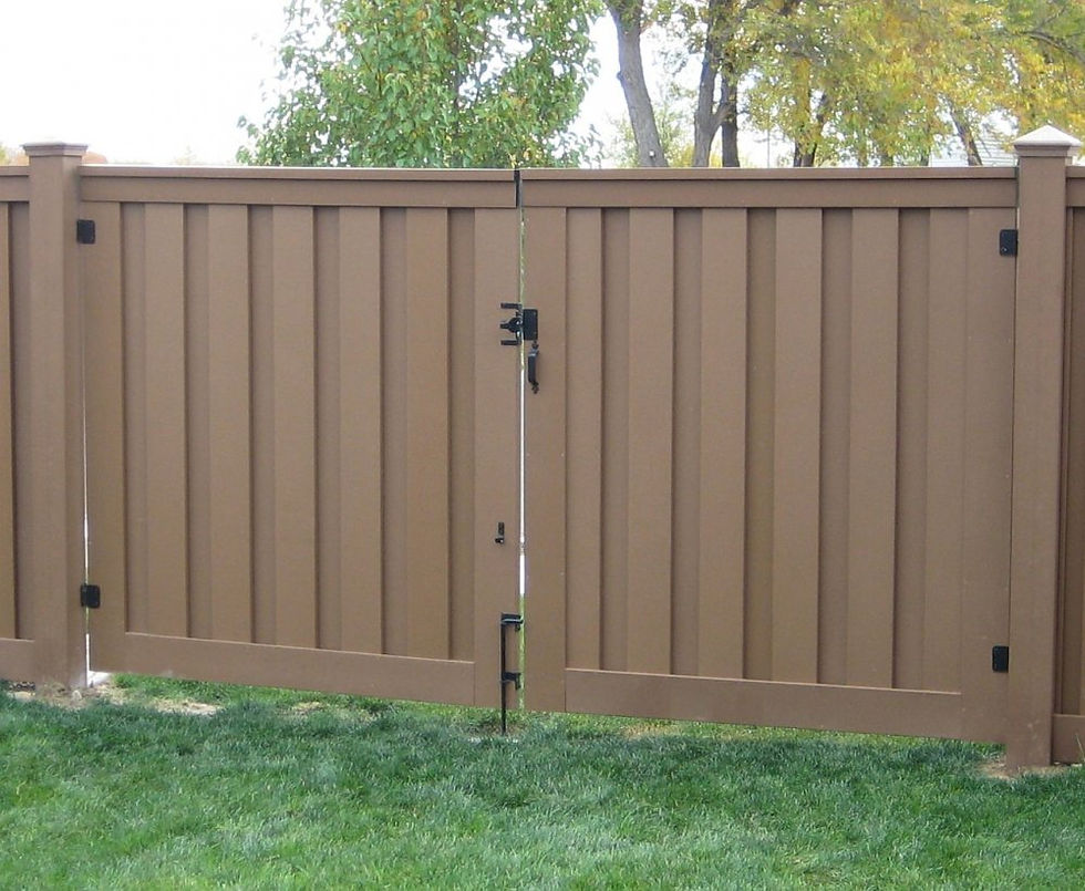 Wood Access Gate