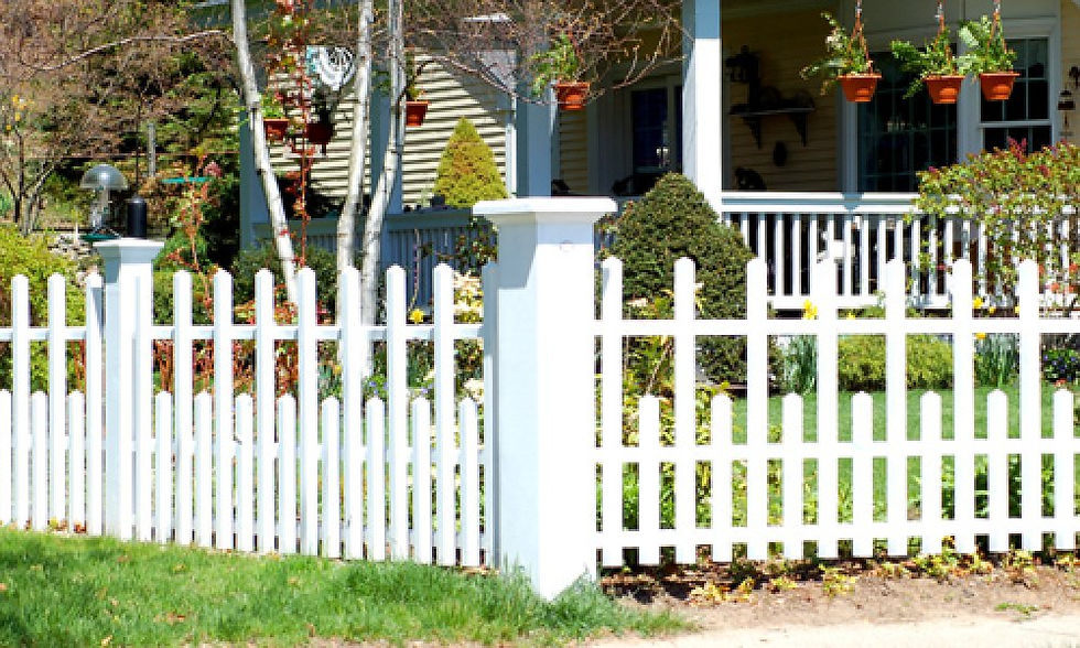 Flat Top Picket Fence