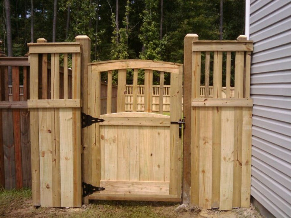 Peek-a-boo Gate