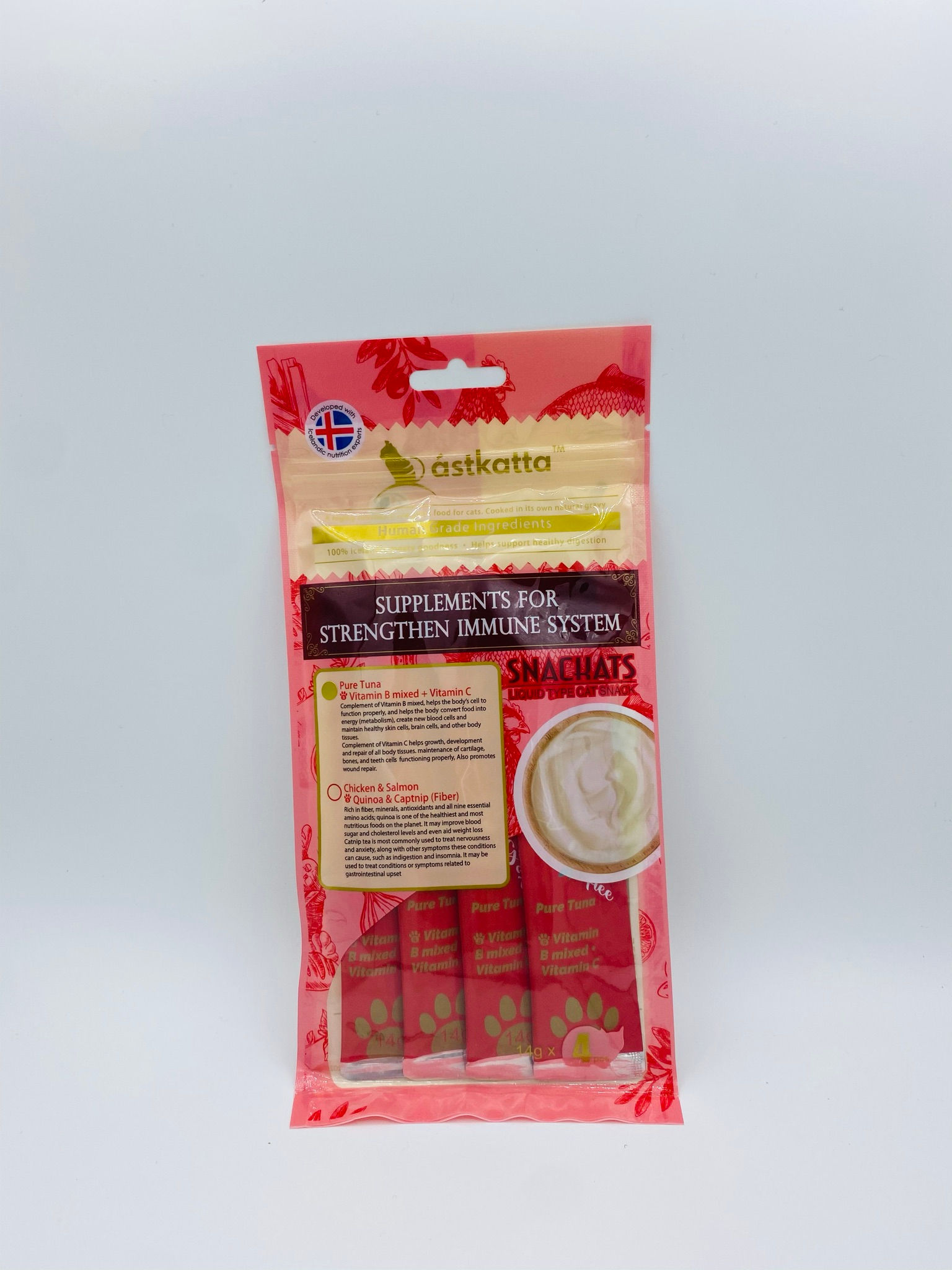 Astkatta Snackats Pure Tuna 吞拿魚營養醬