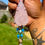 Thumbnail: Sacred Union Pendant • Rose Quartz and Sky Blue Quartz 