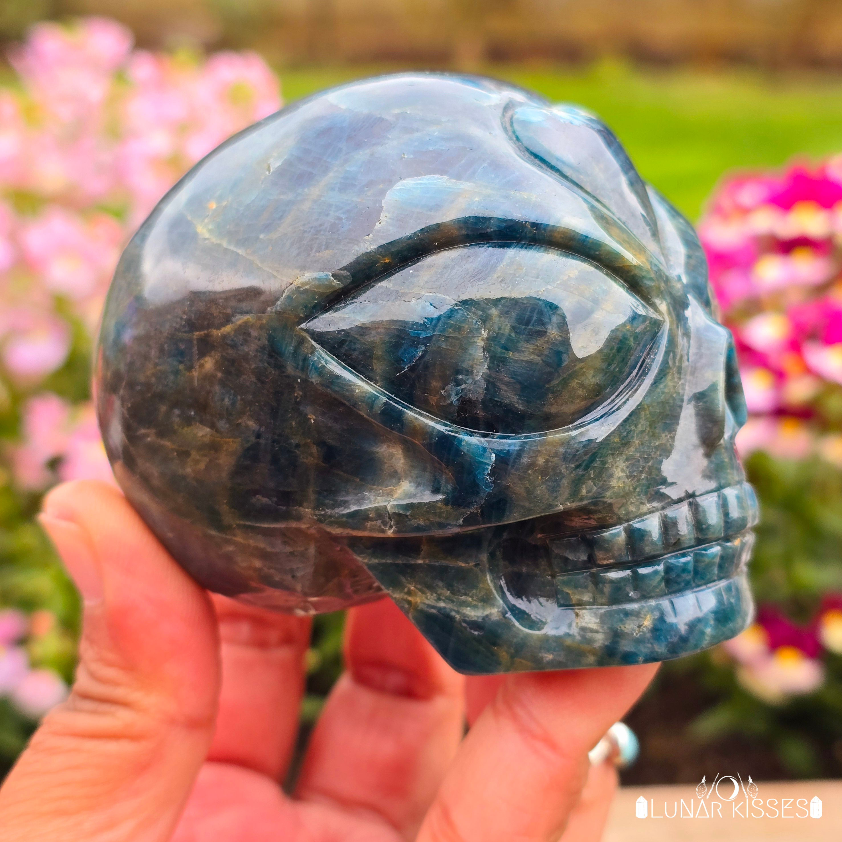 Blue Apatite Starbeing by Leandro de Souza