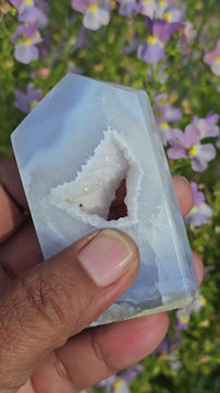 Thumbnail: Blue Lace Agate  • Polished Point • 128g