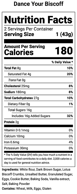 Nutritional Facts