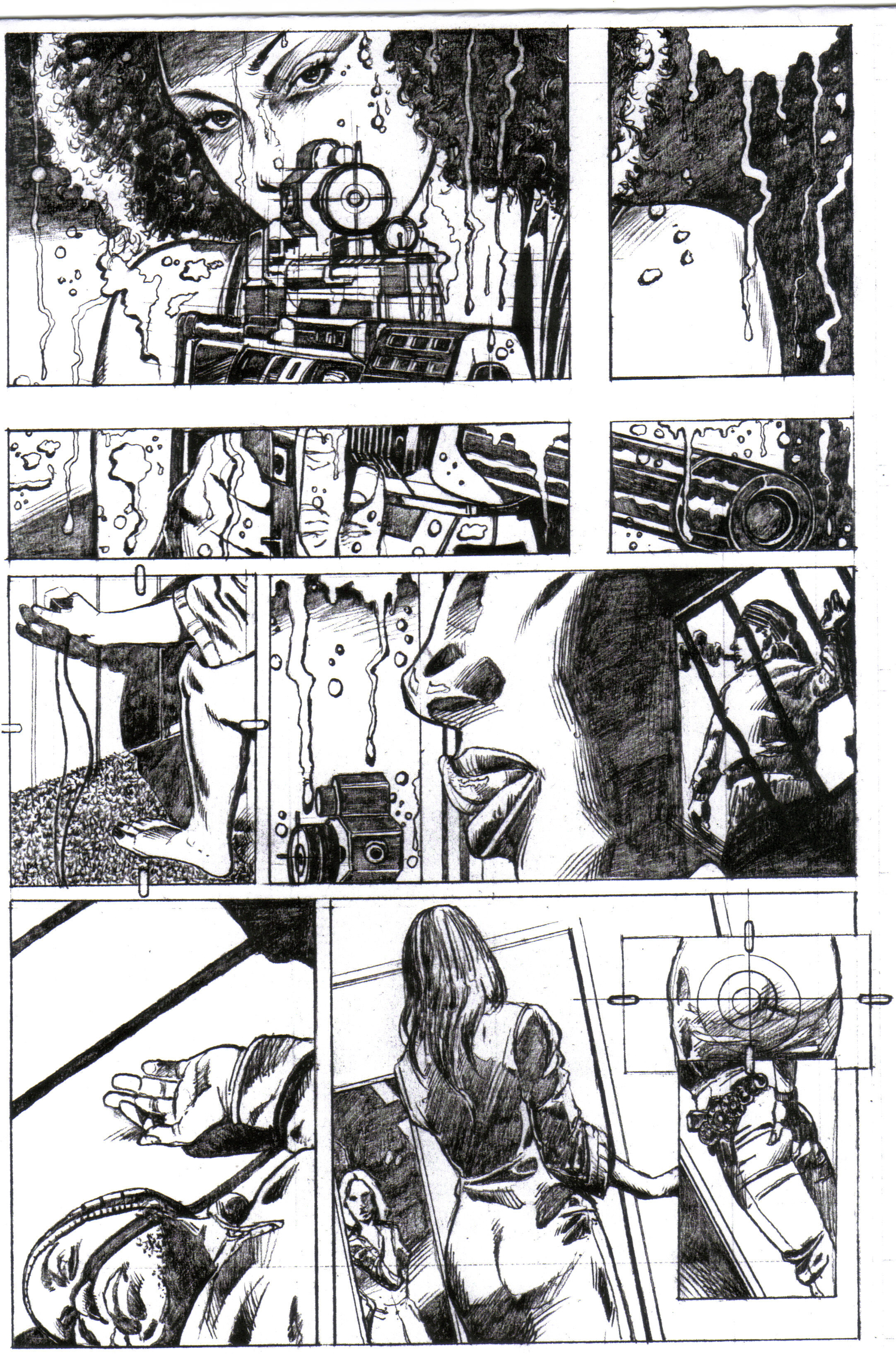 Original Comic Pages (collector's item)