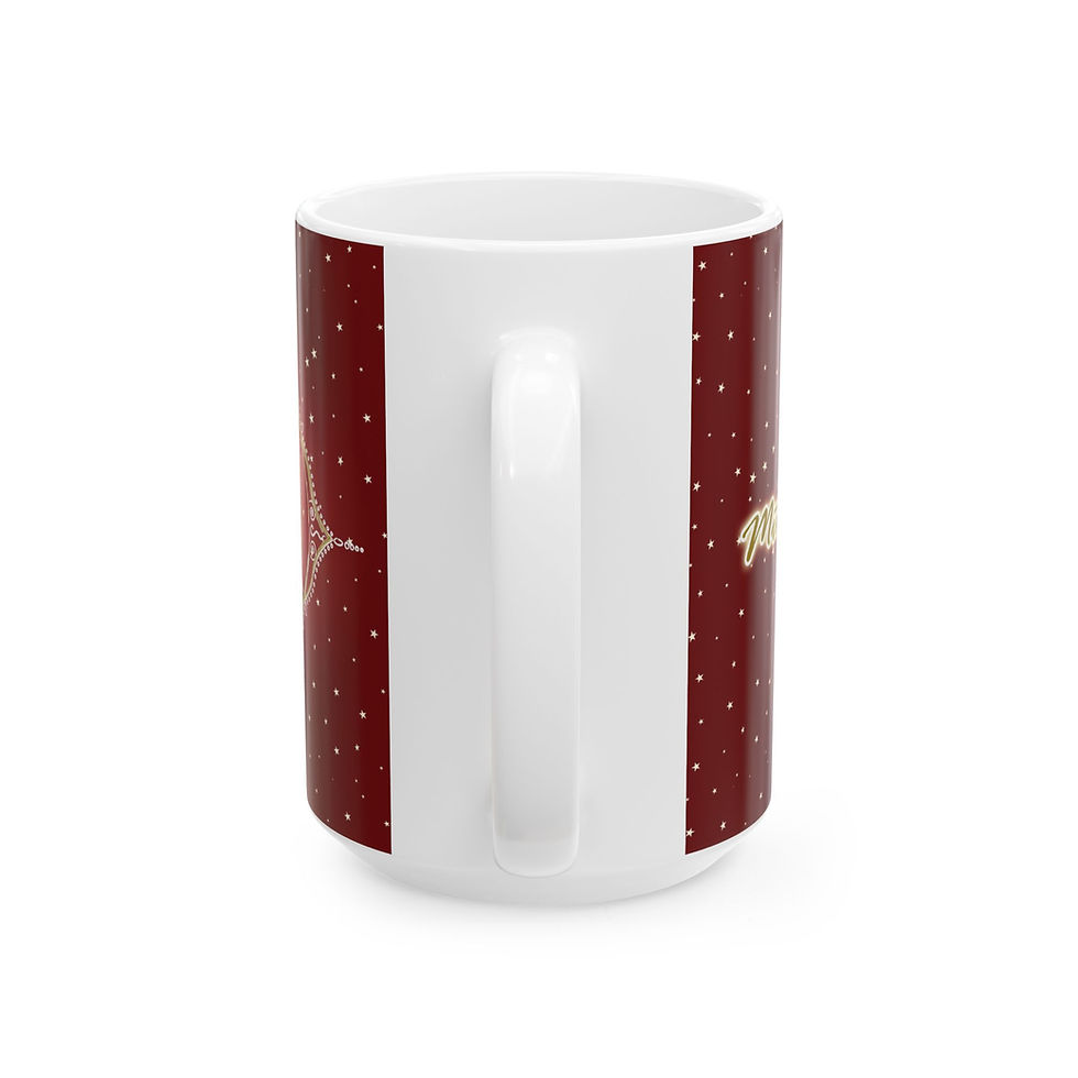 Thumbnail: Root Muladhara Chakra Mandala Glossy Mug 11oz