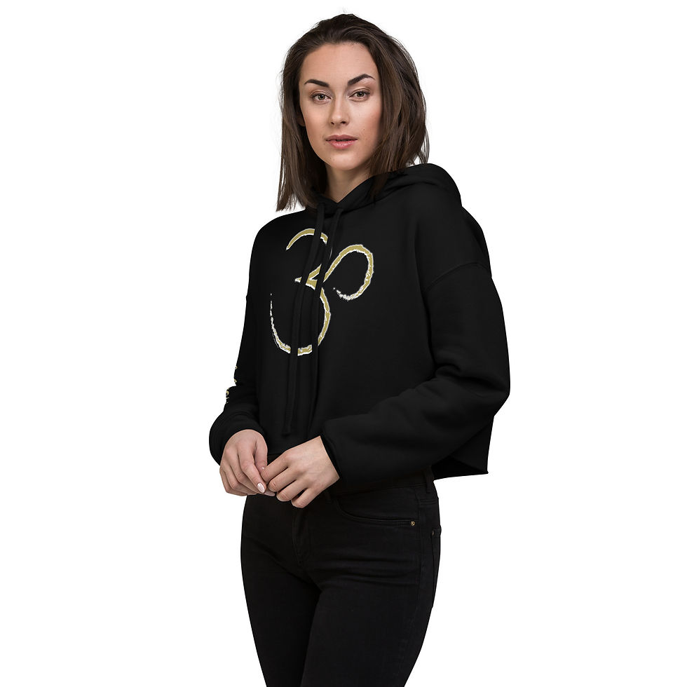 Thumbnail: 3rd Eye Chakra Crop Hoodie