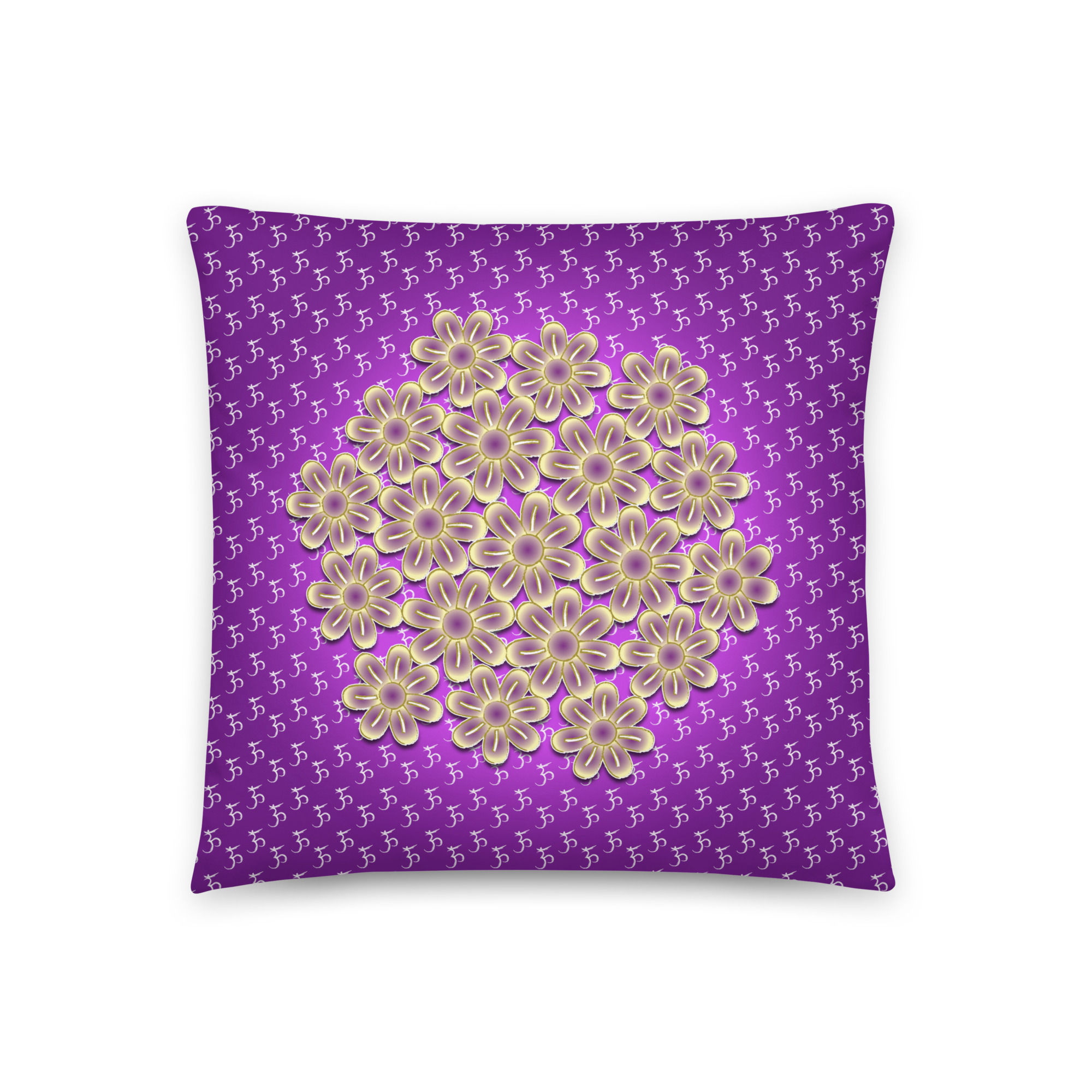 Crown Chakra Angelica Pillow 18", 22"