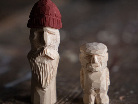 Stick Figures at The Traditional Skills Workshop