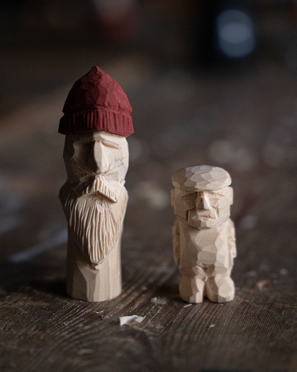 Stick Figures at The Traditional Skills Workshop