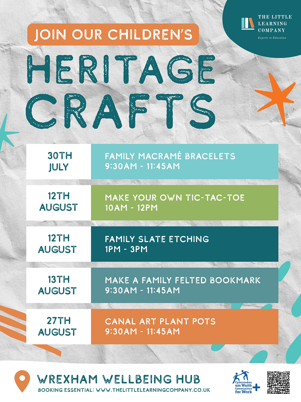 Children's Heritage Crafts!
