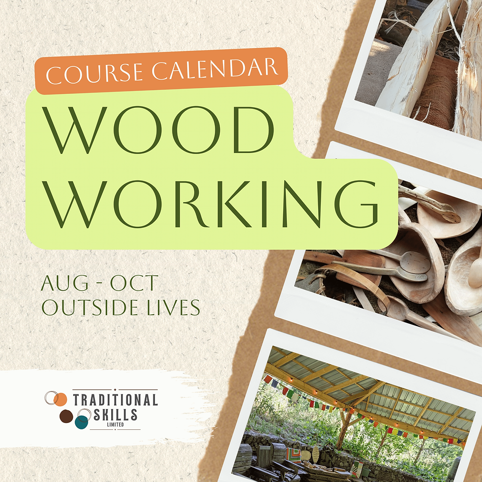 Heritage Green Woodworking Course Calendar