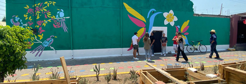 Mejoramiento de mural urbano