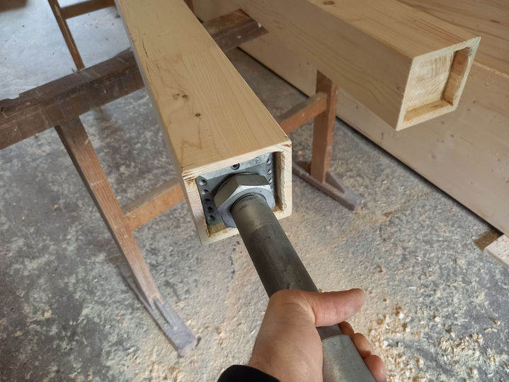 Balkonpfosten, Jungwerk Kirchberg