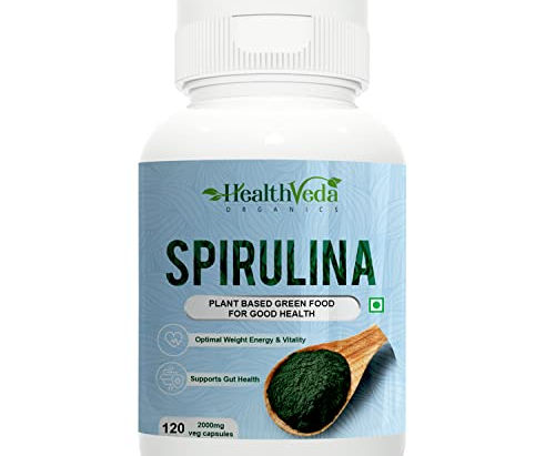 Concentration of iron and protein makes it ideal - Spirulina Capsules
