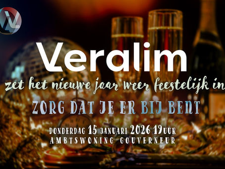 Do. 15 januari - Nieuwjaarsreceptie Veralim