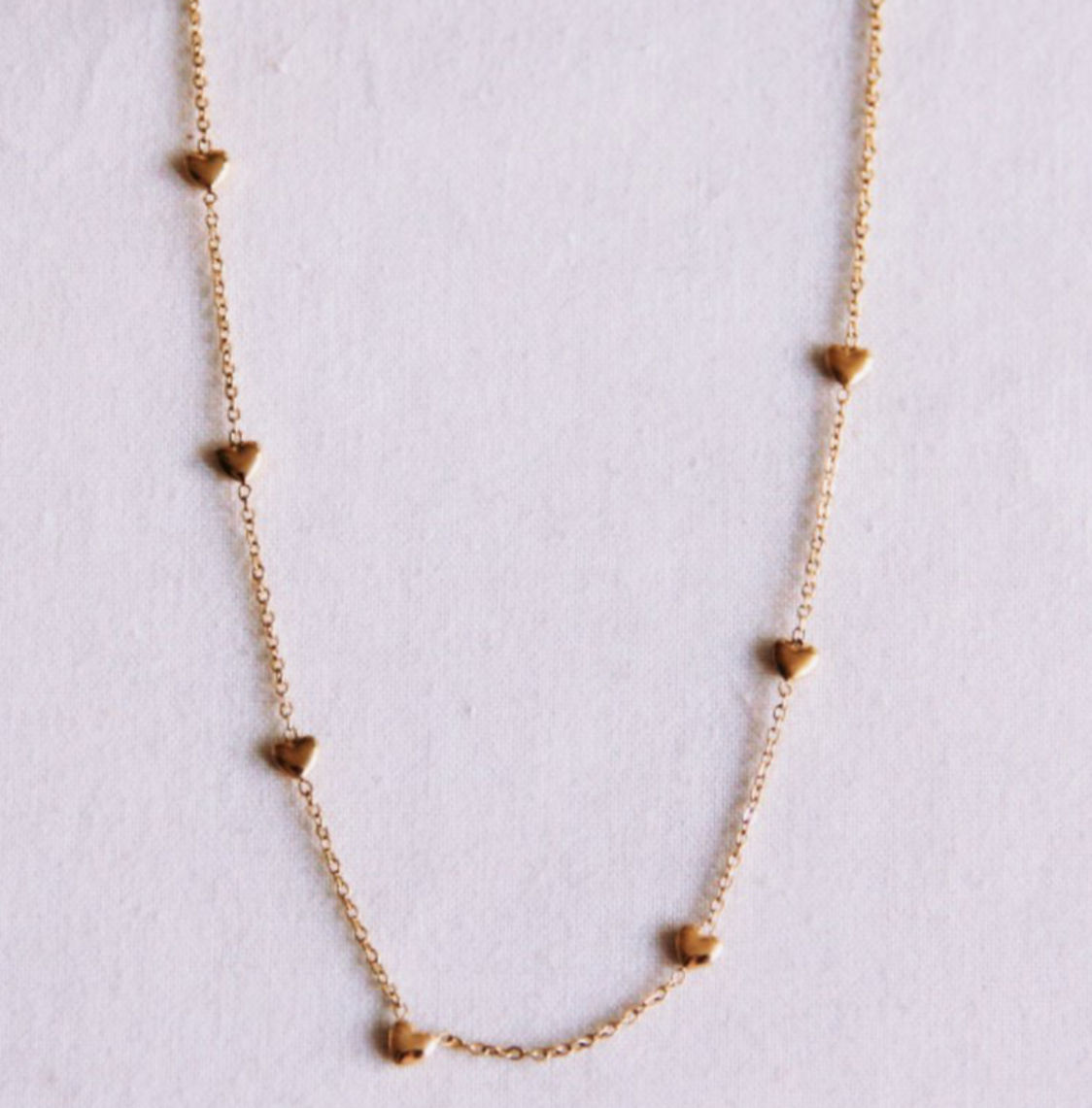 Ketting met hartjes