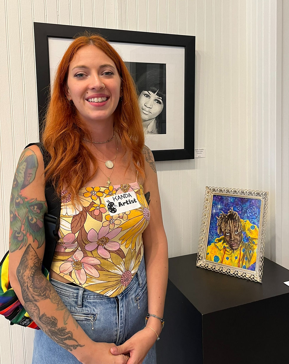 Kanda Parrott at the 2024 ACWL-Nuveen Music Exhibition