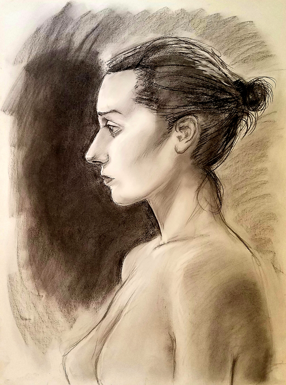 Profile of a Young Woman