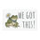 Thumbnail: We Got This Frog holding Daisy Car Magnet | Motivational Vehicle Magnet