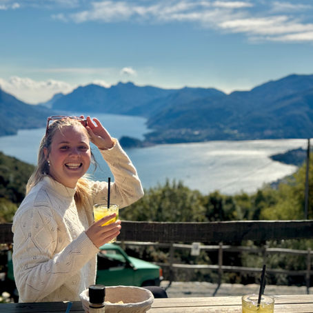 Hiking to La Stalla del Nonno – Our Favorite Café with a View over Lake Como 🥾☕🌄