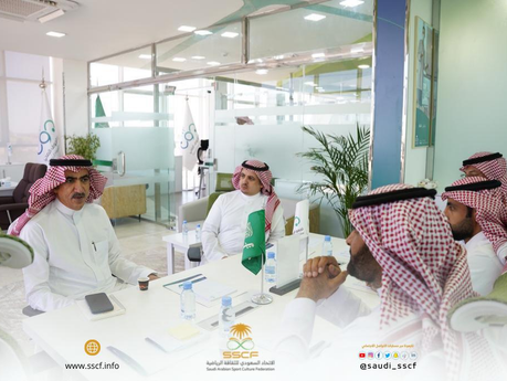 Within the schedule of the visits of the Saudi Sports Culture Federation