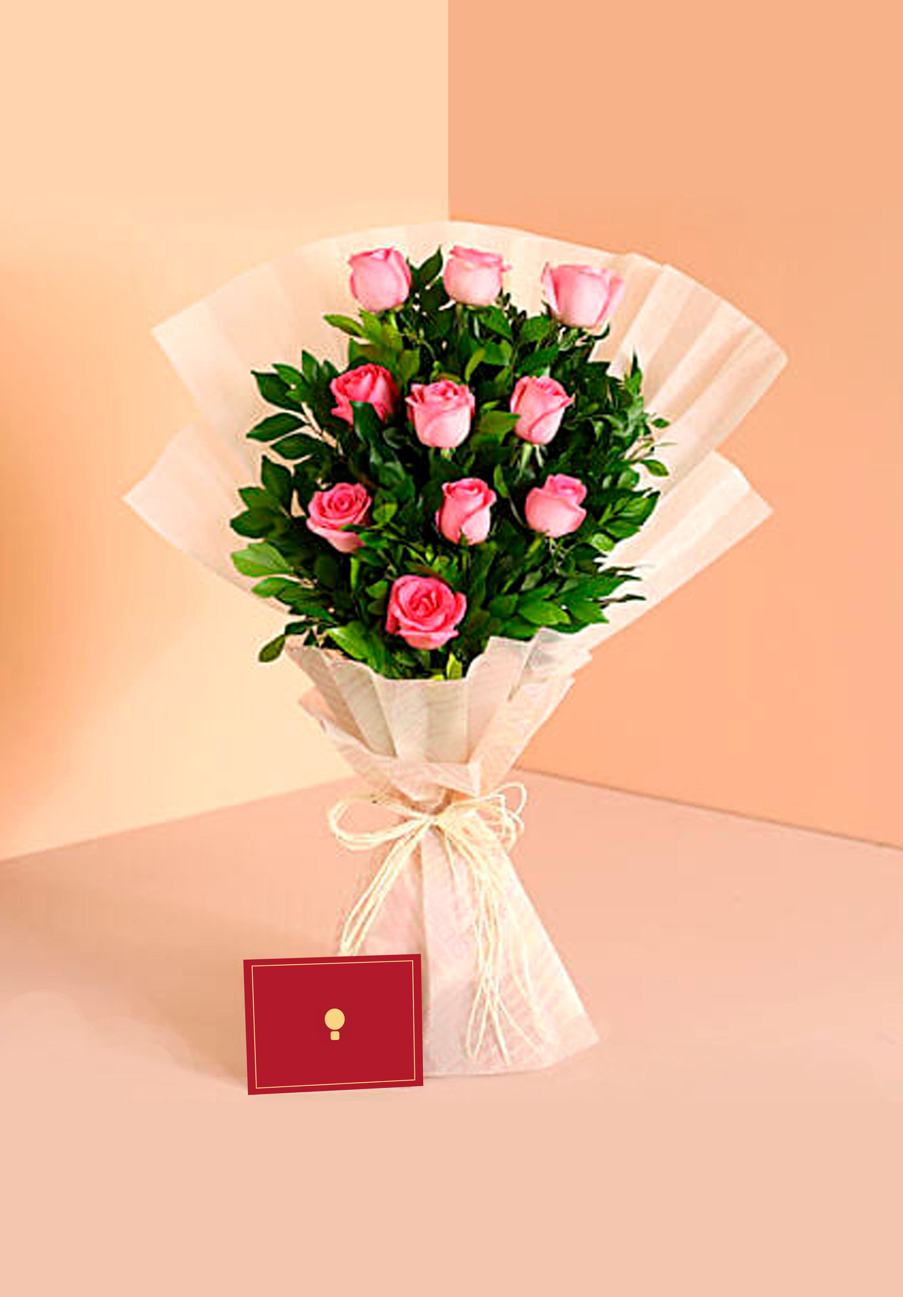 Pastel Rose Bouquet