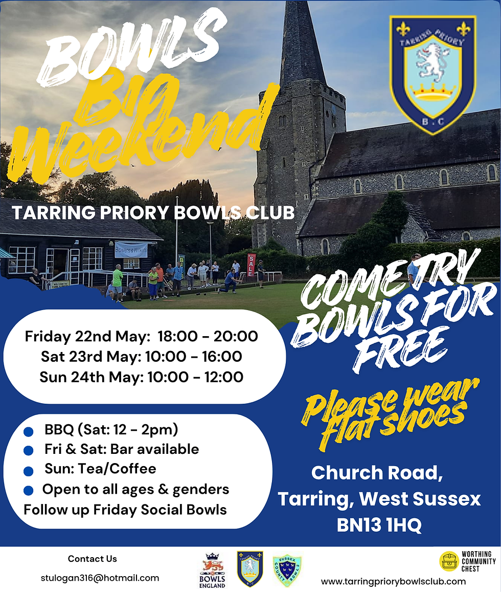 Bowls Big Weekend 2026