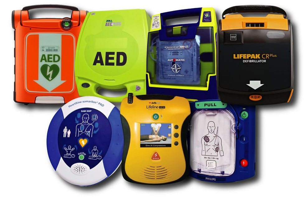 Automated External Defibrillators (AED) brands