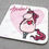 Thumbnail: Personalised pink heart unicorn placemat & coaster set