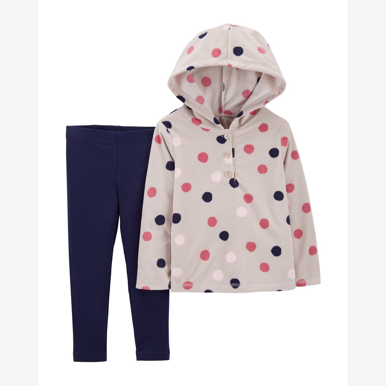 Conjunto Infantil Carter’s Poás Off-White (2 peças)