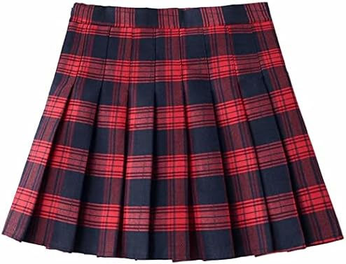 Saia plissada xadrez para meninas OshKosh