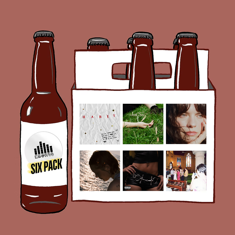 LivewireAU Six Pack: Feminine Rage & Insurmountable Emotion