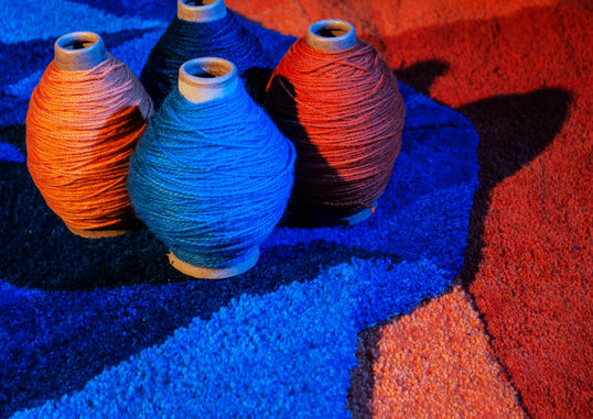 Material Colour Rug Collection
