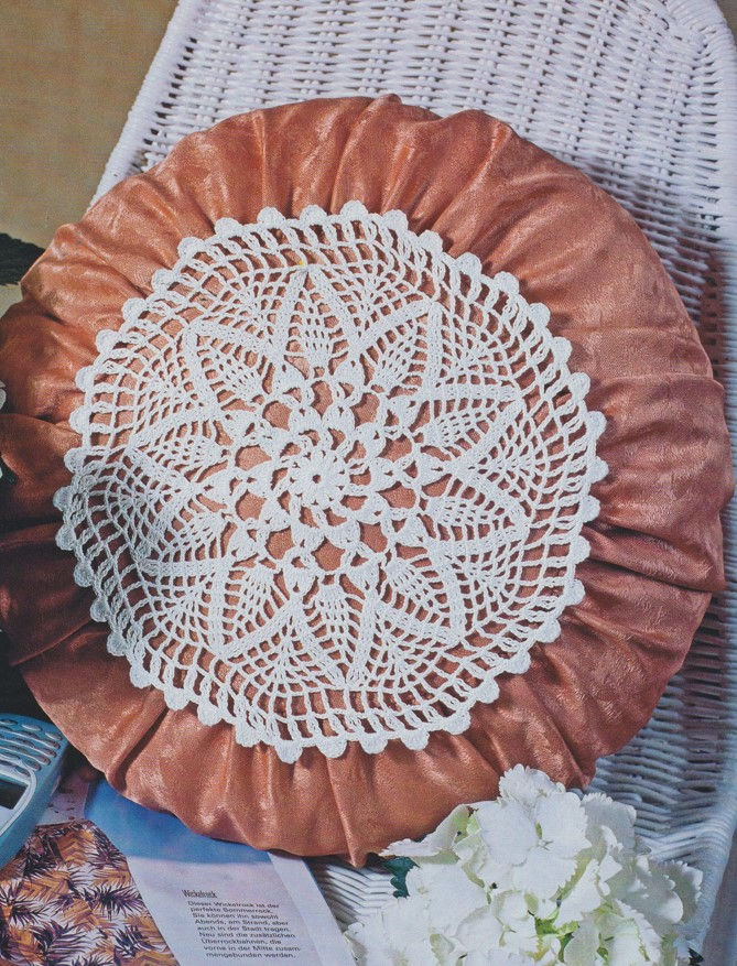 Napperon Rond Au Crochet Explication Et Schmanull