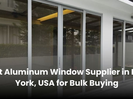 Best Aluminum Window Supplier in New York, USA for Bulk Buying