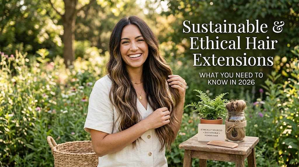 Sustainable and Ethical Hair Extensions: What You Need to Know in 2026