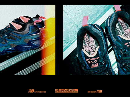 New Balance x STUDIO SEVEN x mita sneakers 三方聯名鞋款公佈