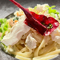 Pâtes italiennes maison, spécialité du restaurant Mamma Vespa Place Hoche Rennes