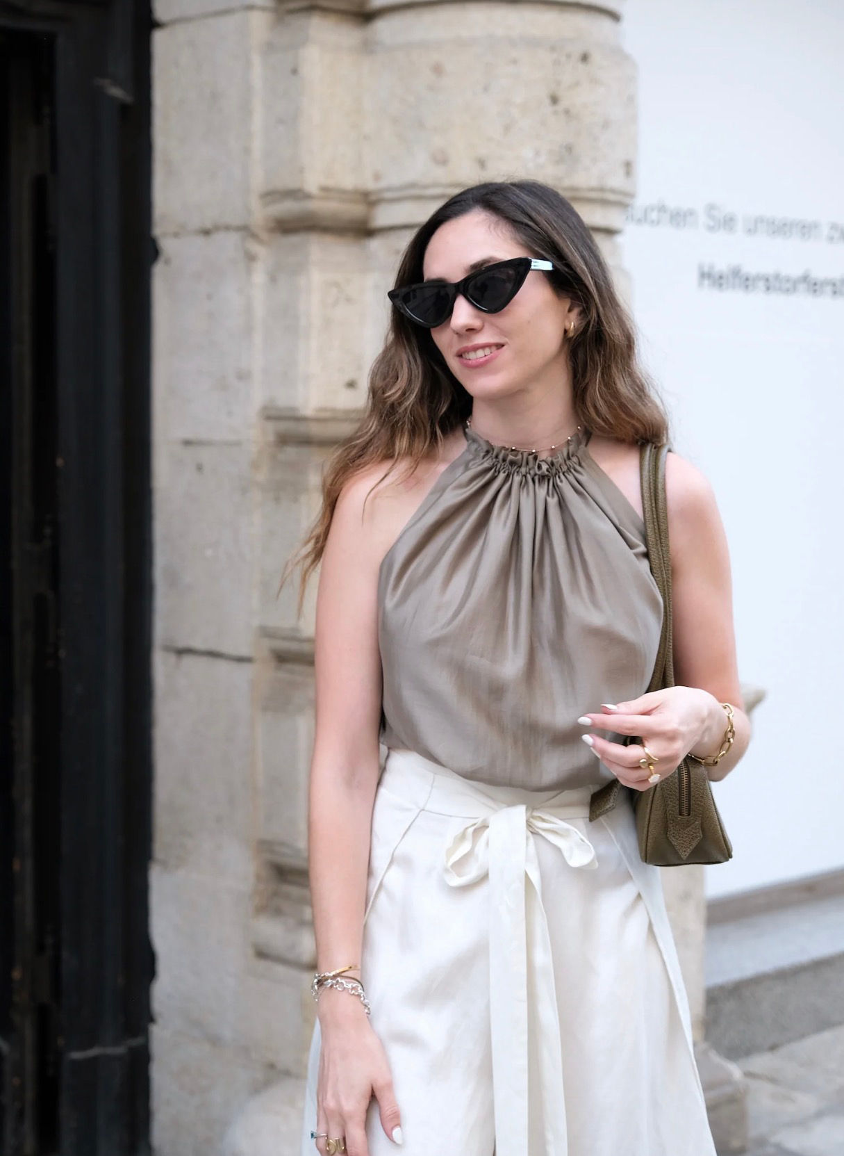 Barb Top Khaki