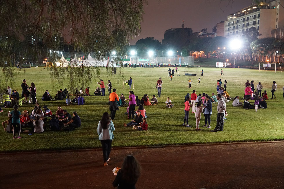 Astroturf Football and Moonwalk