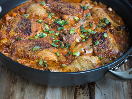 White Wine Braised Chicken