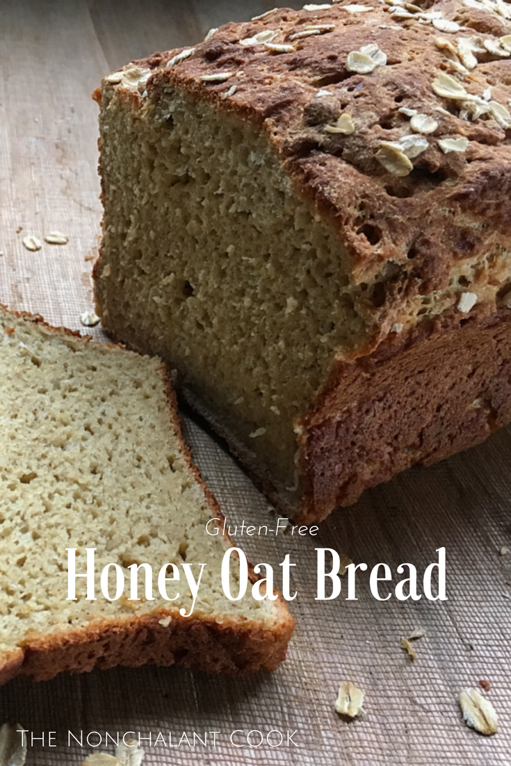 gluten-free honey oat bread