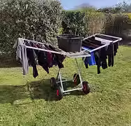 Roulalinge pour étendre le linge