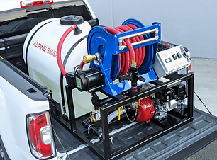 Custom Mobile Attack Fire Skid - Alpine Skids