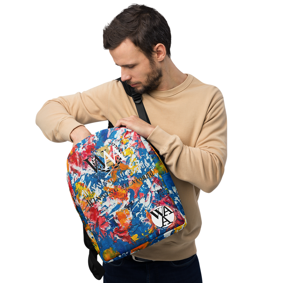 Thumbnail: Water-Resistant Backpack | Graffiti Logo (SS22)