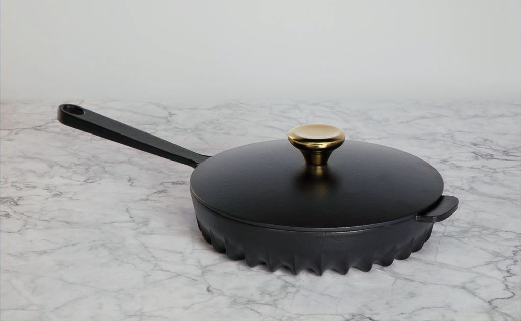 Black Skillet with Lid