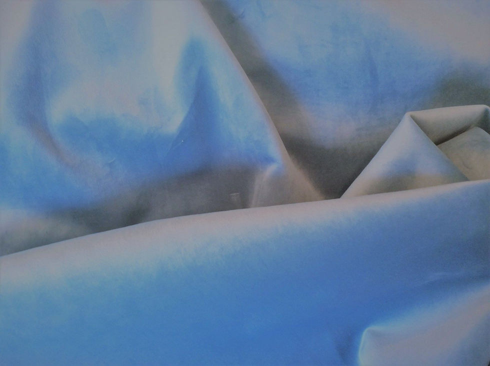 Thumbnail: LIGHT AQUA GREEN PLUSH BACKED VELVET UPHOLSTERY FABRIC