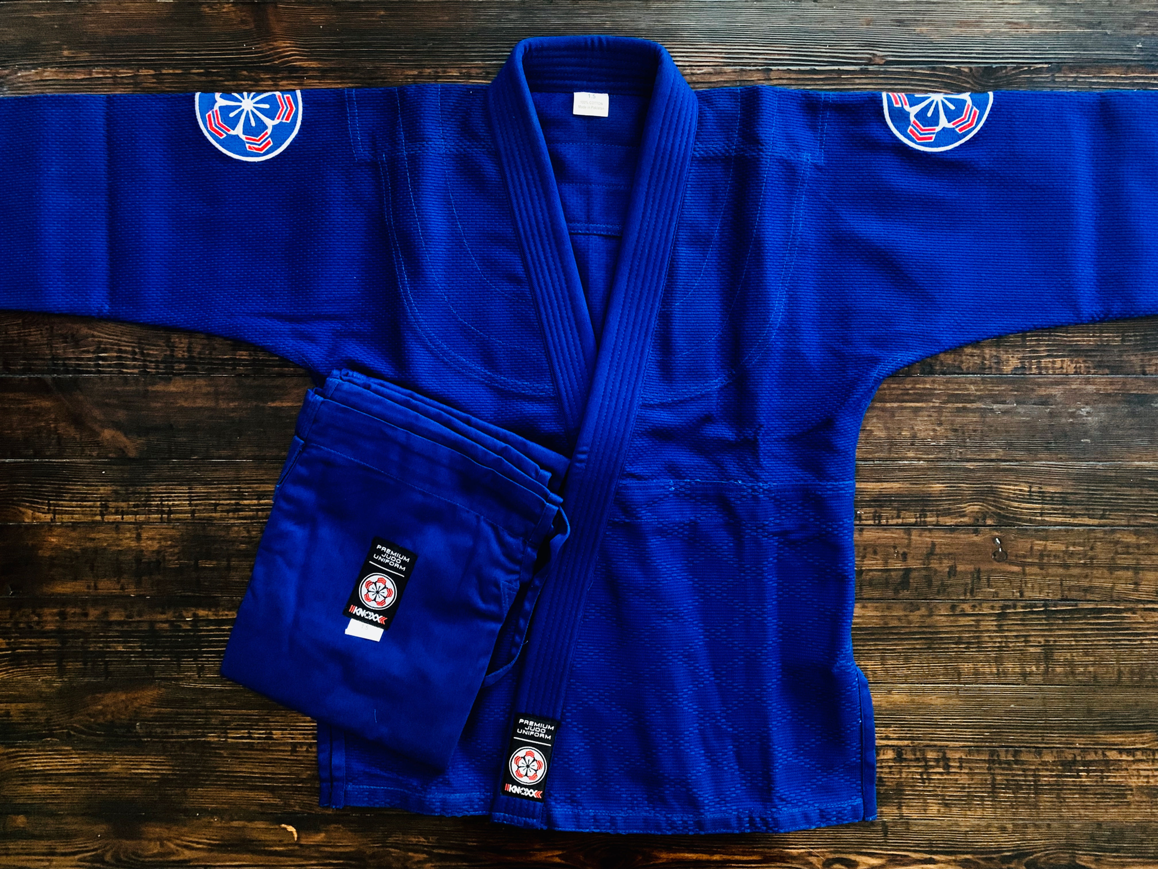 KNOXX Adult Judo Gi - Blue "Elite Pro"